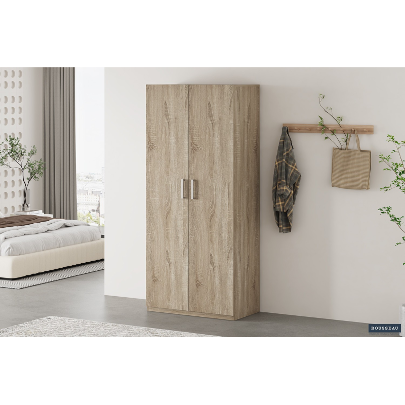 Armoire de rangement Mike 80 cm - Élégante et fonctionnelle