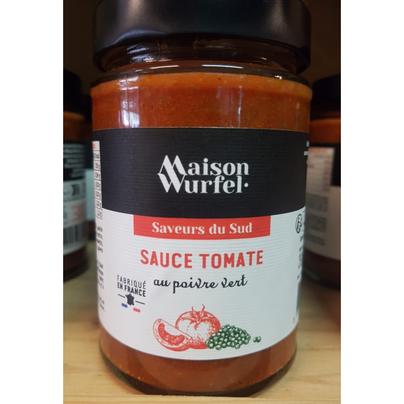 Sauce tomate au poivre vert - Épicerie Fine