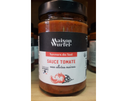 Sauce tomate aux olives noires - Épicerie fine