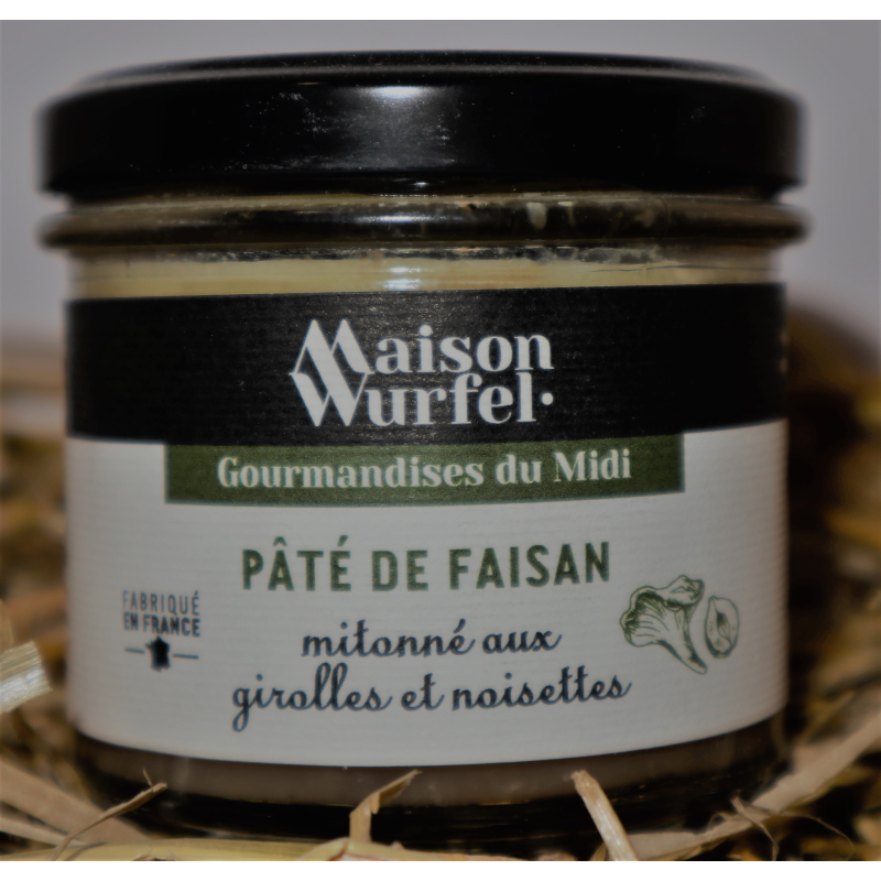 Pâté de faisan mitonné aux girolles et noisettes - Épicerie Fine