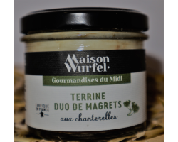 Terrine duo de magrets aux chanterelles - Épicerie Fine