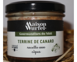 Terrine de canard aux cèpes - Épicerie fine