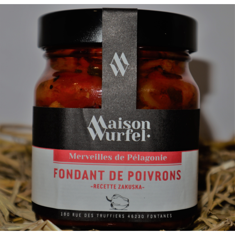 Fondant de poivrons haut de gamme | Épicerie Fine