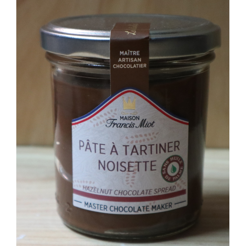 Pâte à tartiner noisette - Épicerie Fine