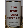 Cou d'Oie farci truffé à 1 % - Épicerie Fine
