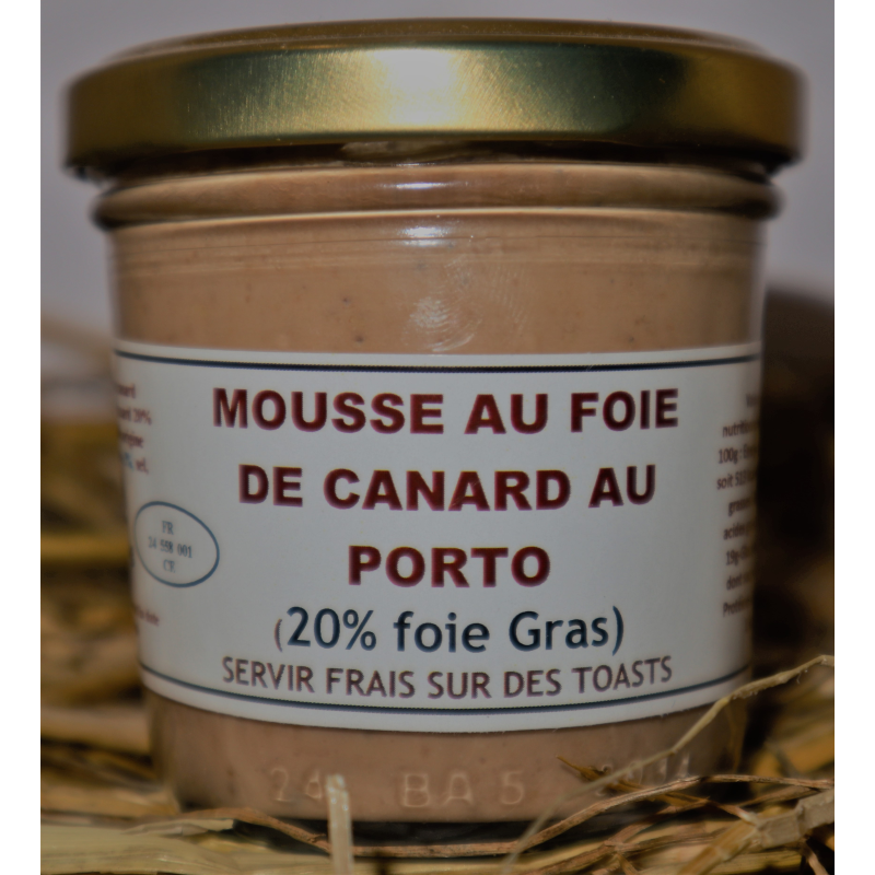 Mousse au foie de canard au Porto - Épicerie Fine