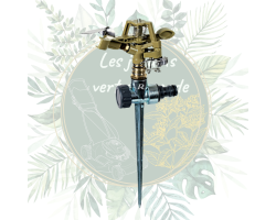 Asperseur métal - Arrosage efficace et ajustable pour votre jardin