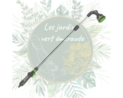 Lance d'arrosage télescopique - Précision et confort au jardin