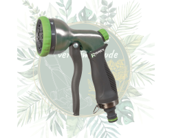 Pistolet d'arrosage multi-jets en métal - Jardin | Durable et Ergonomique