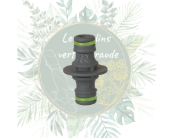 Raccord mâle/mâle - Connexion sécurisée pour arrosage