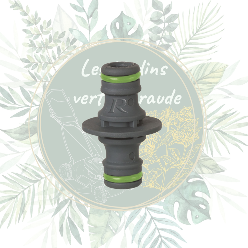 Raccord mâle/mâle - Connexion sécurisée pour arrosage