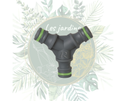 Raccord triple mâle en Y - Irrigation efficace pour votre jardin