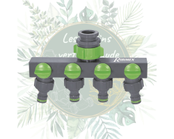 Nez sélecteur 4 voies pour une irrigation efficace | Jardin