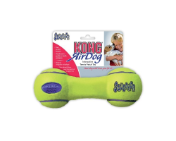 Jouet KONG AirDog Squeaker DumbBell pour chiens - Sécurisé et amusant