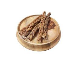 Œsophage d’agneau tressé VRAC - Friandise naturelle pour chiens