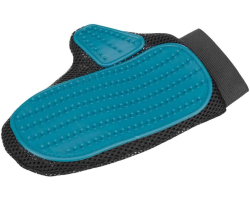Gant de brossage pour chien et chat - Toilettage doux