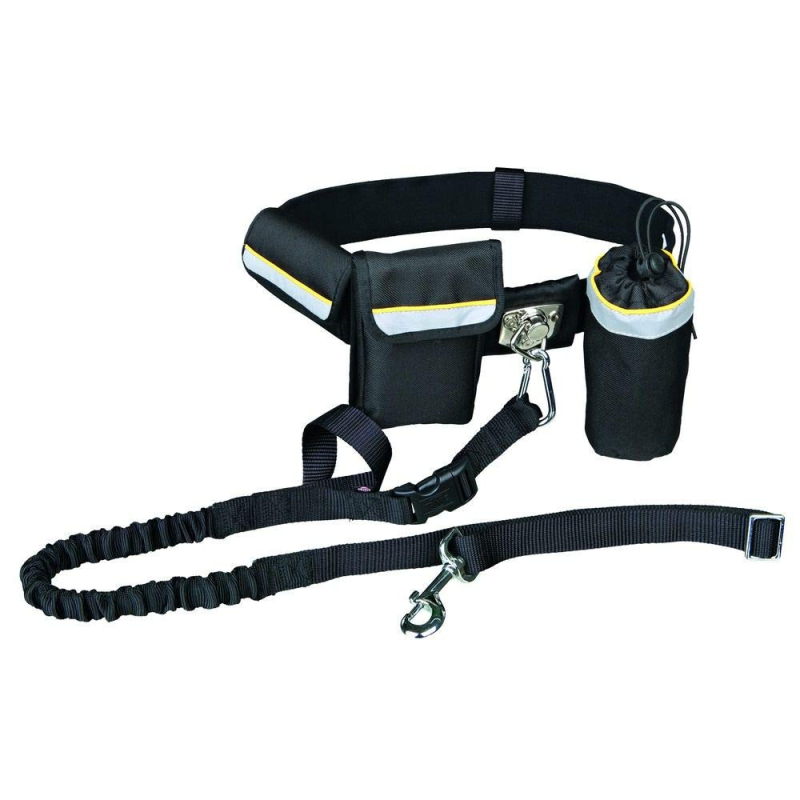 Ceinture ventrale pour chiens avec laisse incluse | Confort & sécurité