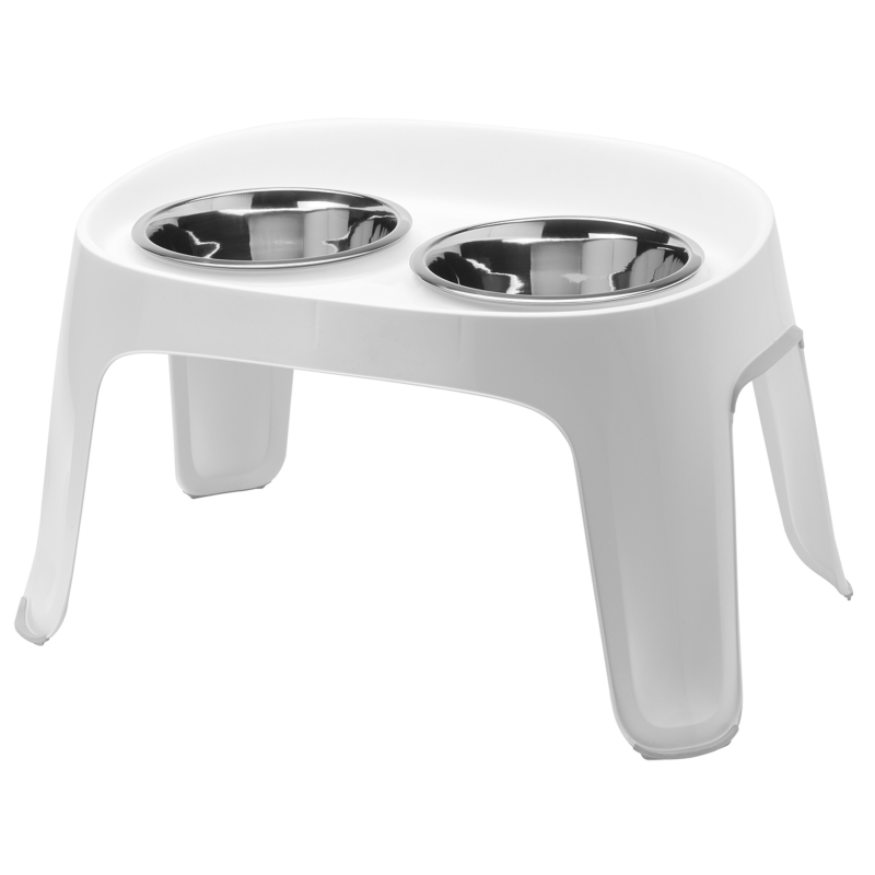 Porte-gamelle mangeoire double Elite High pour chiens | Confort et ergonomie