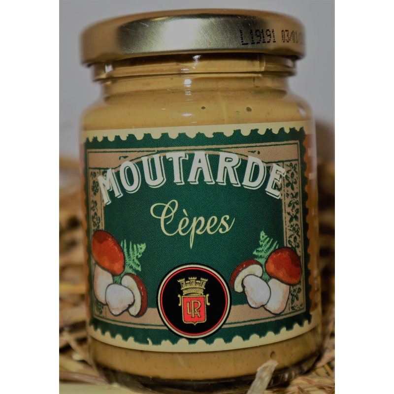 Moutarde Cèpes - Épicerie Fine | Un goût unique