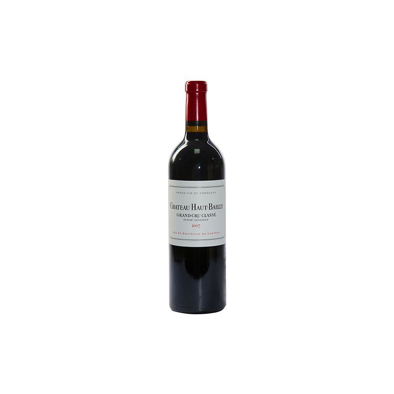 Château Haut - Bailly 2007 - Vin de Bordeaux exceptionnel