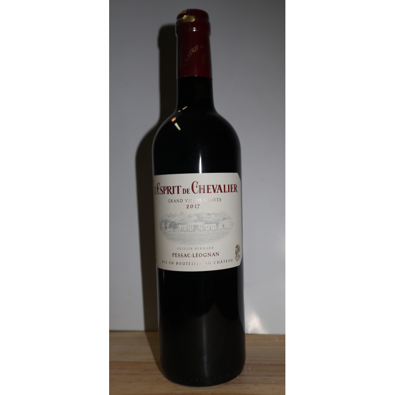 L'Esprit de Chevalier 2017 - Second vin d'exception du Domaine de Chevalier