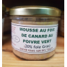 Mousse au foie de canard au poivre vert - Épicerie Fine