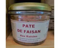 Pâté de faisan aux raisins - Épicerie fine | Savourez la qualité
