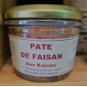 Pâté de faisan aux raisins - Épicerie fine | Savourez la qualité