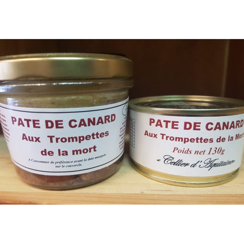 Pâté de canard aux trompettes de la mort - Épicerie Fine