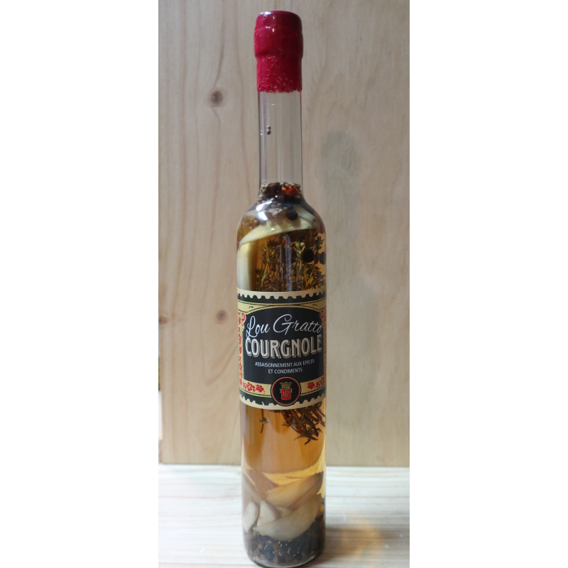 Lou Gratto Courgnolle - Vinaigre aromatisé haut de gamme