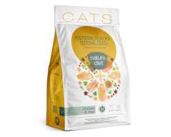 Croquettes chats stérilisés Natura Diet Sterilized Chicken | Alimentation Premium