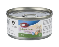 Soupe au poulet et au saumon 80g pour chats - Nourriture de qualité