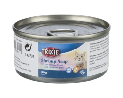 Soupe au poulet et aux crevettes 80g pour chats - Savoureuse et nutritive