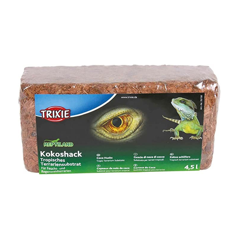 Copeaux de noix de coco 4.5L pour terrariums humides