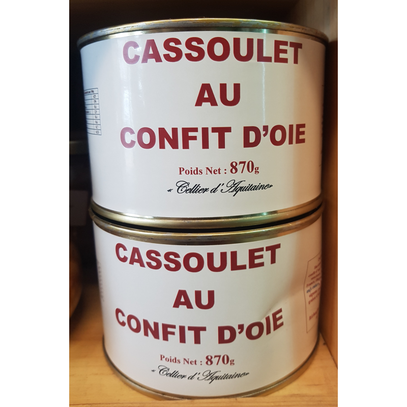 Cassoulet au confit d'oie - Épicerie Fine