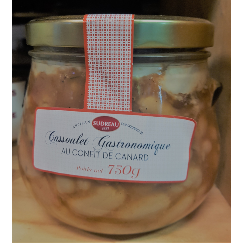 Cassoulet Gastronomique au Confit de Canard - Épicerie Fine