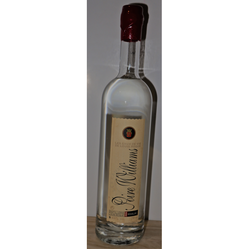 Eau de vie de Poire Williams L. Roque - 70 cl 45°