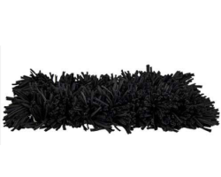 Tapis de fouille noir pour chien - Jeu stimulant et anti-glouton