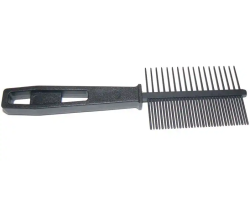 Peigne double denture antistatique KOSMËO pour chiens et chats