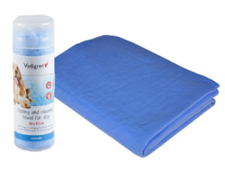 Serviette rafraîchissante Vadigran pour chiens - Confort et fraîcheur