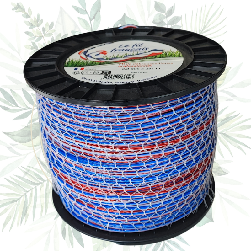Fil de coupe français hélicoïdal 3mm - 281M | Jardin