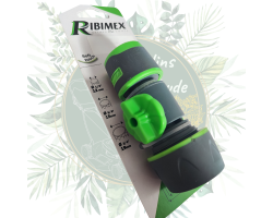 Raccord rapide universel avec vanne d'arrêt - Efficacité et confort au jardin