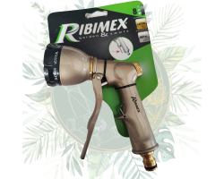 Pistolet d'arrosage multijets métal/laiton - Efficacité et confort pour votre jardin