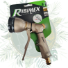 Pistolet d'arrosage multijets métal/laiton - Efficacité et confort pour votre jardin