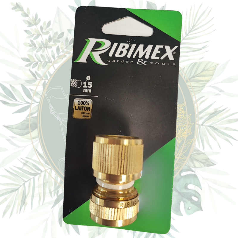 Raccord rapide libre 15 mm - Jardin | Accessoire pratique en laiton