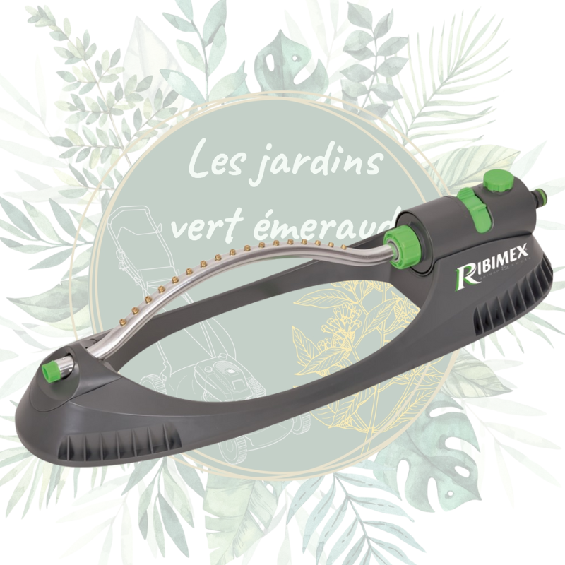 Arroseur oscillant à turbine - Performance et robustesse