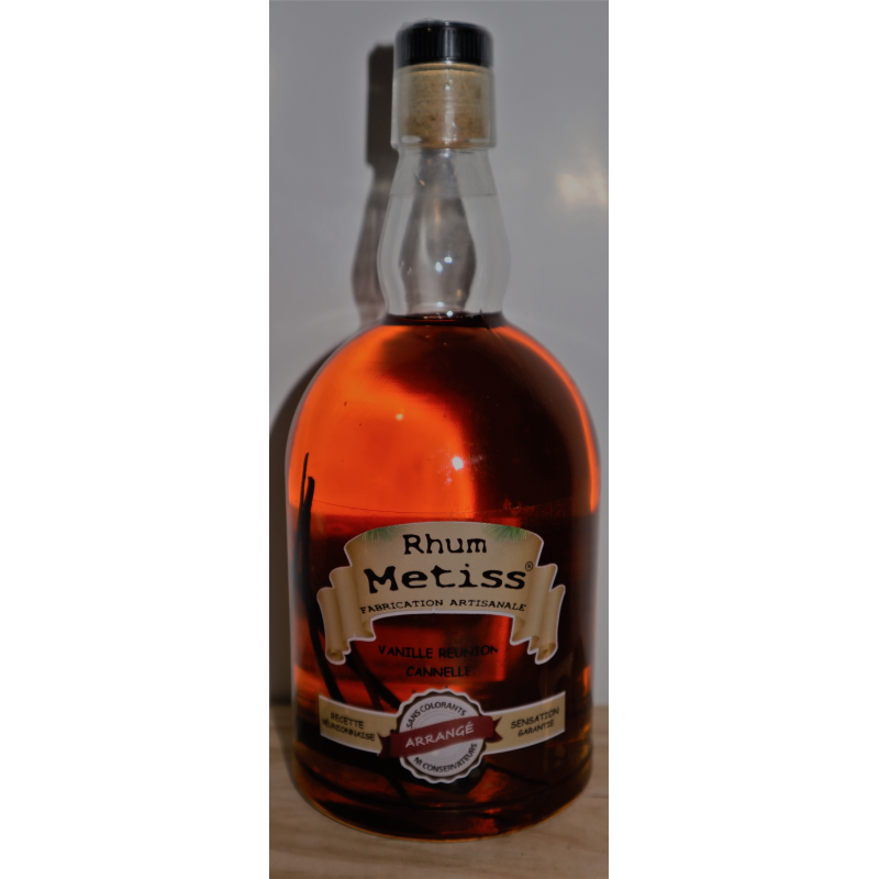 Rhum vanille Réunion cannelle 23.7% - Épicerie Fine