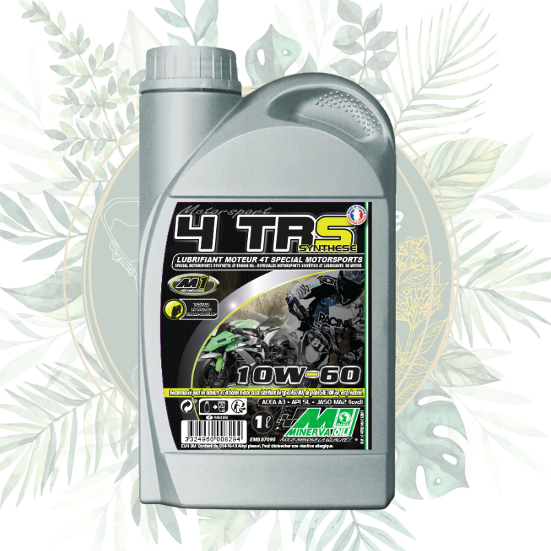 Huile moteur 4 temps moto/quad 10W60 - Performance et Protection
