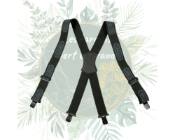 Bretelles à pinces OREGON pour bûcherons | Confort et robustesse