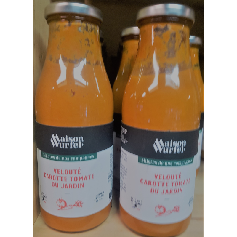 Velouté carotte tomate du Jardin - Épicerie Fine